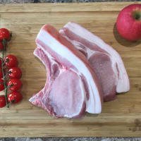 Free Range Pork Dino Chop Free Range Pork Dino Chop listed by Real Food Hub