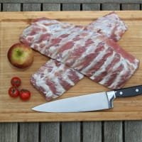 Free Range Pork Bacon Ribs Free Range Pork Bacon Ribs listed by Real Food Hub