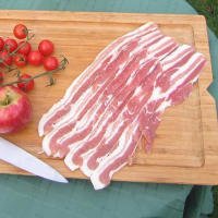 Free Range Apple Smoked Streaky Bacon Free Range Apple Smoked Streaky Bacon listed by Real Food Hub