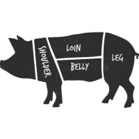 Real Food Hub Free Range Half Pig listed by Real Food Hub