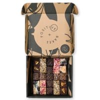 Positive Bakes Brownie Gift Box | Vegan, Eggless, Gluten Free listed by Real Food Hub