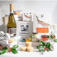 Chalk Stream Foods ChalkStream® Canapé Box with Prosecco listed by Real Food Hub