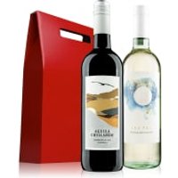 Virgin Wines Must Have Mixed Wine Duo in a Red Gift Box listed by Real Food Hub