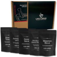 Life of Spice Gourmet Rub Collection listed by Real Food Hub