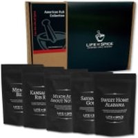 Life of Spice American BBQ Rub Collection listed by Real Food Hub