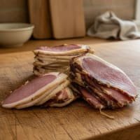 Bramblebee Farm Maple Nitrate Free Old Spot Back Bacon listed by Real Food Hub