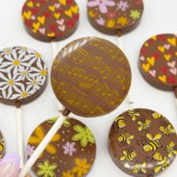 Cocoapod Chocolate 10 Colourful Lolly Pack listed by Real Food Hub
