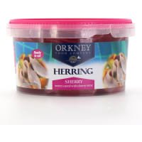 Orkney Sweet Cured Sherry Herring Orkney Sweet Cured Sherry Herring listed by Real Food Hub