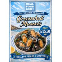 Berwick Shellfish Company Greenshell Mussels - 10% OFF listed by Real Food Hub