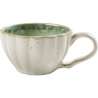 Tazzina caffè Flora VEGA; 100 ml, 7.5x4.5 cm (ØxH); verde/beige; 6 pz. / Pacco