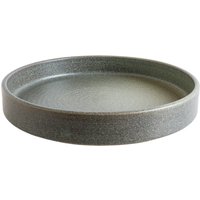 Piatto fondo bordo rialzato Hornfels Ripple impilabile Bonna; 865 ml, 23x3.7 cm (ØxH); grigio; rotonda; 6 pz. / Pacco