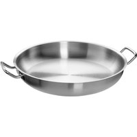 VEGA Poêle Professional sans revêtement antiadhésif; 42x7.5 cm (ØxH); argenté; rond(e)