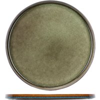 Piatto piano Quintana Cosy & Trendy; 27.5 cm (Ø); verde; rotonda; 4 pz. / Pacco