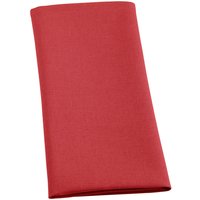 6x ERWIN M. Serviette de table Inova ; 50x50 cm (lxL); bourgogne; 6 pièce(s) / Lot