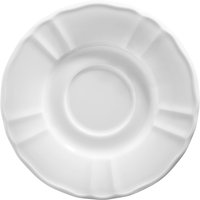 6x VEGA Piattino per tazza consommè/cappuccino Amely; 17 cm (Ø); bianco; rotonda; 6 pz. / Pacco