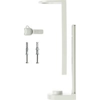 Supporto per dispenser Circular Life da avvitare V-Touch; 18.8 cm (H); bianco; 10 pz. / Pacco