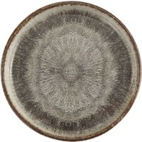 Assiette plate Iris avec bord Porland; 27.5x2.4 cm (ØxH); gris/brun; rond(e); 6 pièce(s) / Lot