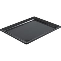 VEGA Vassoio buffet Melamin GN 1/2; GN 1/2, 32.5x26.5x3 cm (LxLxP); nero