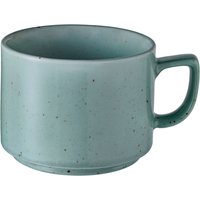 Tazza cappuccino Alessia VEGA; 190 ml, 7.5x6.3 cm (ØxH); turchese; rotonda; 6 pz. / Pacco