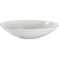 Assiette Pianta creuse VEGA; 70 cl, 21.5x5 cm (ØxH); blanc/brun; rond(e); 6 pièce(s) / Lot