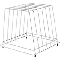 Portataglieri Tonka 6 scomparti VEGA; 27x29x29 cm (LxLxH); argento