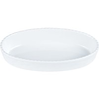 4x PULSIVA Pirofila Aripa; 420 ml, 22x12x4 cm (LxLxH); bianco; ovale; 4 pz. / Pacco
