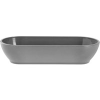VEGA Ciotola Kanas ovale; 1400 ml, 32.5x13.2x7 cm (LxLxH); grigio; ovale