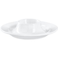 6x PULSIVA Portauovo Casa; 12.5x3 cm (ØxH); bianco; rotonda; 6 pz. / Pacco