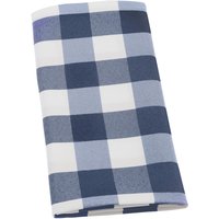 6x ERWIN M. Serviette de table Country Neo ; 50x50 cm (lxL); bleu; 6 pièce(s) / Lot