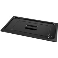 Coperchio per gastronorm 1/1 Nero VEGA; GN 1/1, 53x32.5 cm (LxL); nero