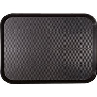 6x PULSIVA Vassoio mensa Disk; 40.4x29.4x2.15 cm (LxLxH); nero; rettangolare; 6 pz. / Pacco