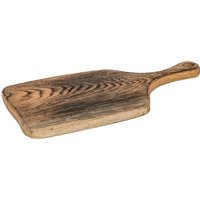 Planchette Burno VEGA; 40x20x2 cm (LxlxH); chêne fumé; rectangulaire