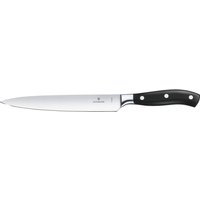 Coltello trinciante professionale Grand Maître, dritto Victorinox; lunghezza lama 20 cm, 34.4 cm (L); argento/nero