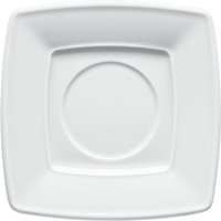 Sous-tasse café Melbourne VEGA; 15.5x15.5 cm (Lxl); blanc; carré(e); 6 pièce(s) / Lot