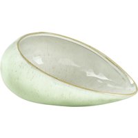 Ciotola Cascais Showpiece, ovale VEGA; 19x12.5x8 cm (LxLxH); verde chiaro; 2 pz. / Pacco