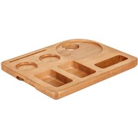Vassoio bollitore hotel Savo I PULSIVA; 36x29x3.3 cm (LxLxH); faggio naturale; rettangolare