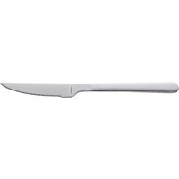 12x PULSIVA Couteau à steak/pizza Nizza; 22.3 cm (L); argenté; 12 pièce(s) / Lot
