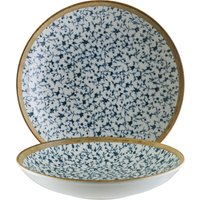 Piatto fondo Calif Bonna; 1000 ml, 23x4 cm (ØxH); bianco/blu/verde; rotonda; 6 pz. / Pacco