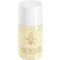 Doccia shampoo monodose per hotel Klassik in flacone V-Touch; 20 ml; bianco; 400 pz. / Pacco