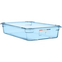Bac Gastro GN 1/1 en ABS Araven; GN 1/1, 13 l, 53x32.5x10 cm (LxlxP); bleu