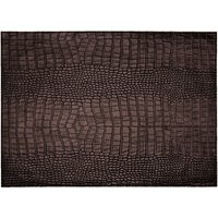 6x ERWIN M. Set de table Croco rectangulaire; 32.5x44 cm (lxL); brun; rectangulaire; 6 pièce(s) / Lot