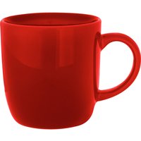 Tazza mug Liv PULSIVA; 380 ml, 8.9x9.3 cm (ØxH); rosso; 6 pz. / Pacco