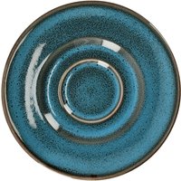 Sous-tasse café expresso Oriento VEGA; 12.4 cm (Ø); bleu; rond(e); 6 pièce(s) / Lot