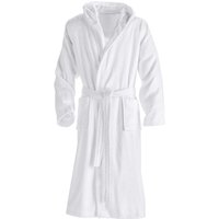 Accappatoio Adria con cappuccio ERWIN M.; Taglia L/XL; bianco