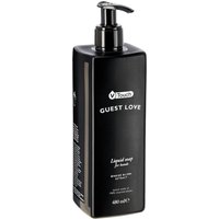 Sapone per hotel Guest Love con erogatore V-Touch; 480 ml; ambra; 18 pz. / Pacco