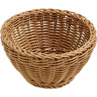 4x VEGA Corbeille à pain Daria rund; 16x8 cm (ØxH); brun; rond(e); 4 pièce(s) / Lot