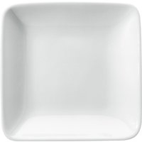 6x VEGA Piatto Damasco quadrato; 22x22x3 cm (LxLxH); bianco; quadrata; 6 pz. / Pacco