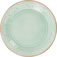 4x PULSIVA Piatto Indie piano; 26x2.8 cm (ØxH); menta; rotonda; 4 pz. / Pacco