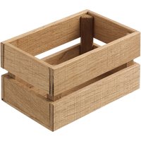 VEGA Cassetta in legno Wantage senza manici; 15x10x8 cm (LxLxH); quercia