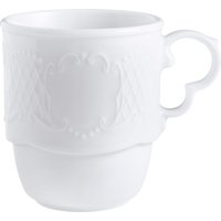 6x VEGA Mug Minuett; 30 cl, 8x9.7 cm (ØxH); blanc; rond(e); 6 pièce(s) / Lot